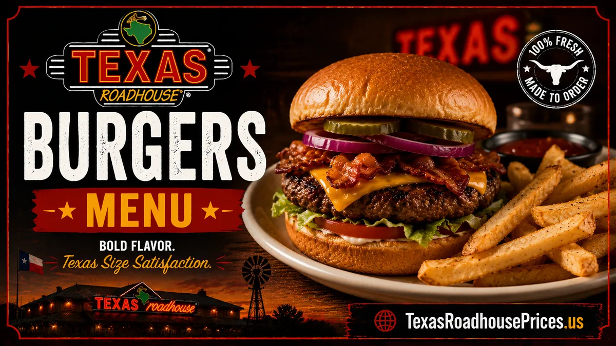 Texas Roadhouse Burgers & Sandwiches