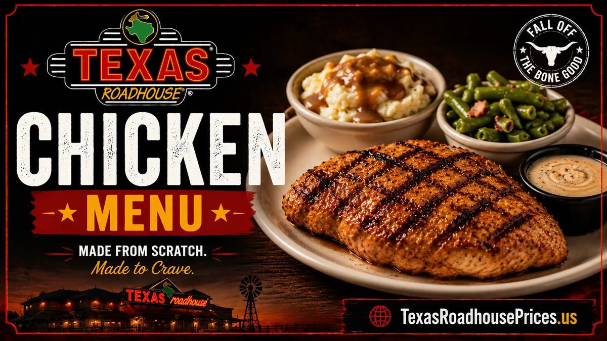 Texas Roadhouse Chicken Specialties