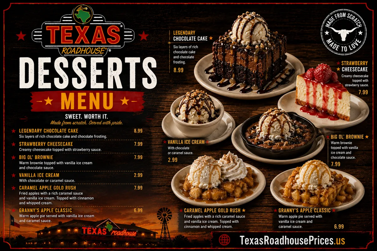 Texas Roadhouse Desserts
